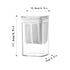 Stainless Steel Yogurt Cheese Maker | 304 Food Grade Yogurt Filter with Transparent Lid | 1100ml Large Capacity for & Greek Yogurt | 1-Pack