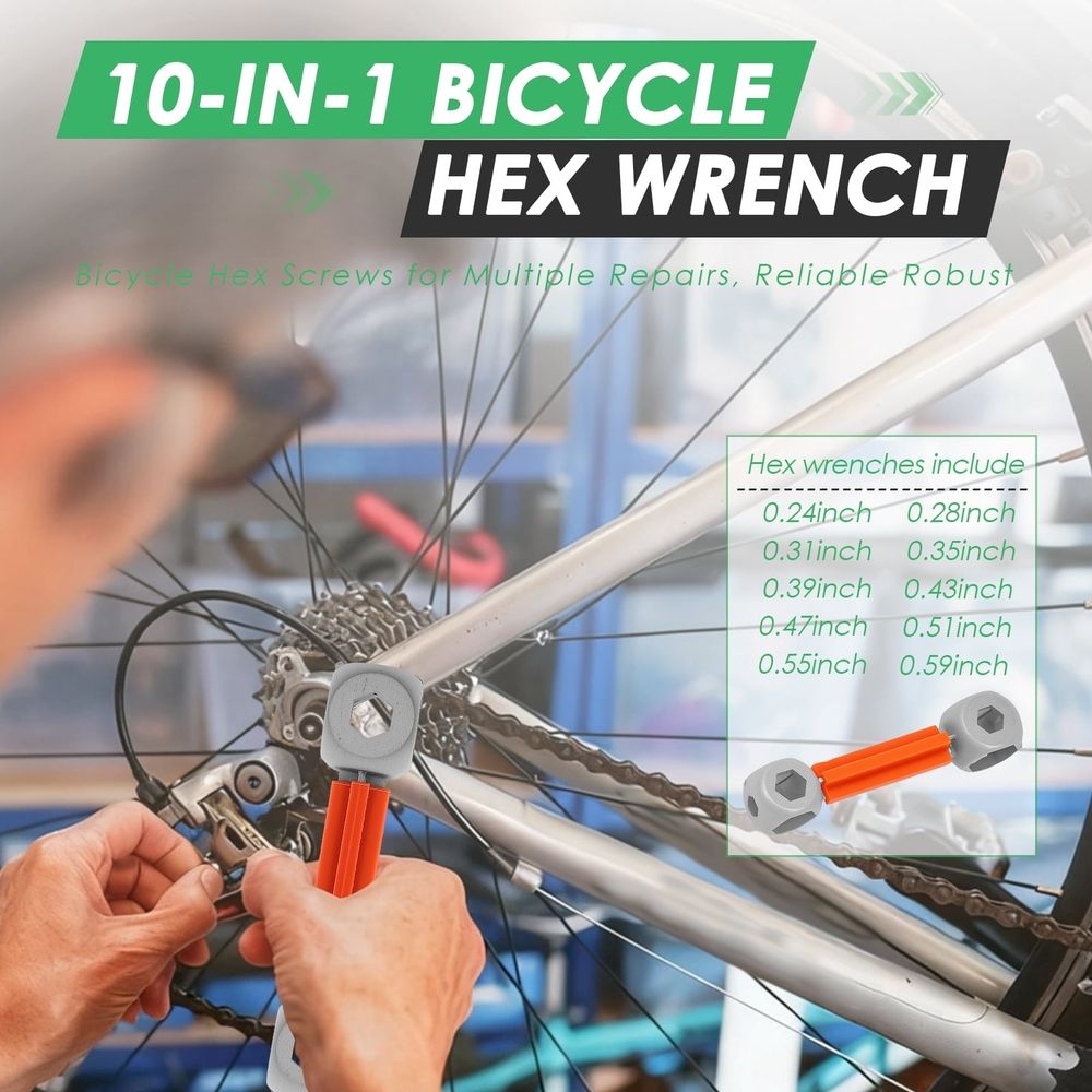 2 Sets 16 in 1 Tool Bicycle Repair Tool Kit Sturdy and Practical Convenient Storage Bag for Mountain and Road Bike