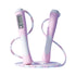 2PCS Jump Rope with Counter Adjustable Digital Skipping Rope for Fitness, Boxing Gym Workouts Tangle-Free Rapid Speed Exercise Rope for Men,Women,Kids Ideal for Home Gym Cardio Training (110.24Inch)