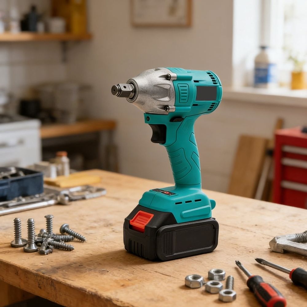 Powerful 350NM Brushless Impact Wrench Tool 1/4