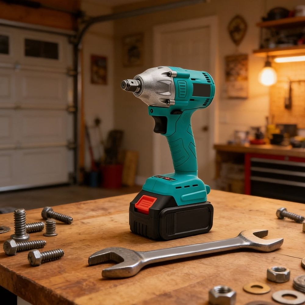 Powerful 350NM Brushless Impact Wrench Tool 1/4