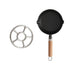 Small Nonstick Frying Pan Set, Iron Wood Handle, Kitchen Cookware