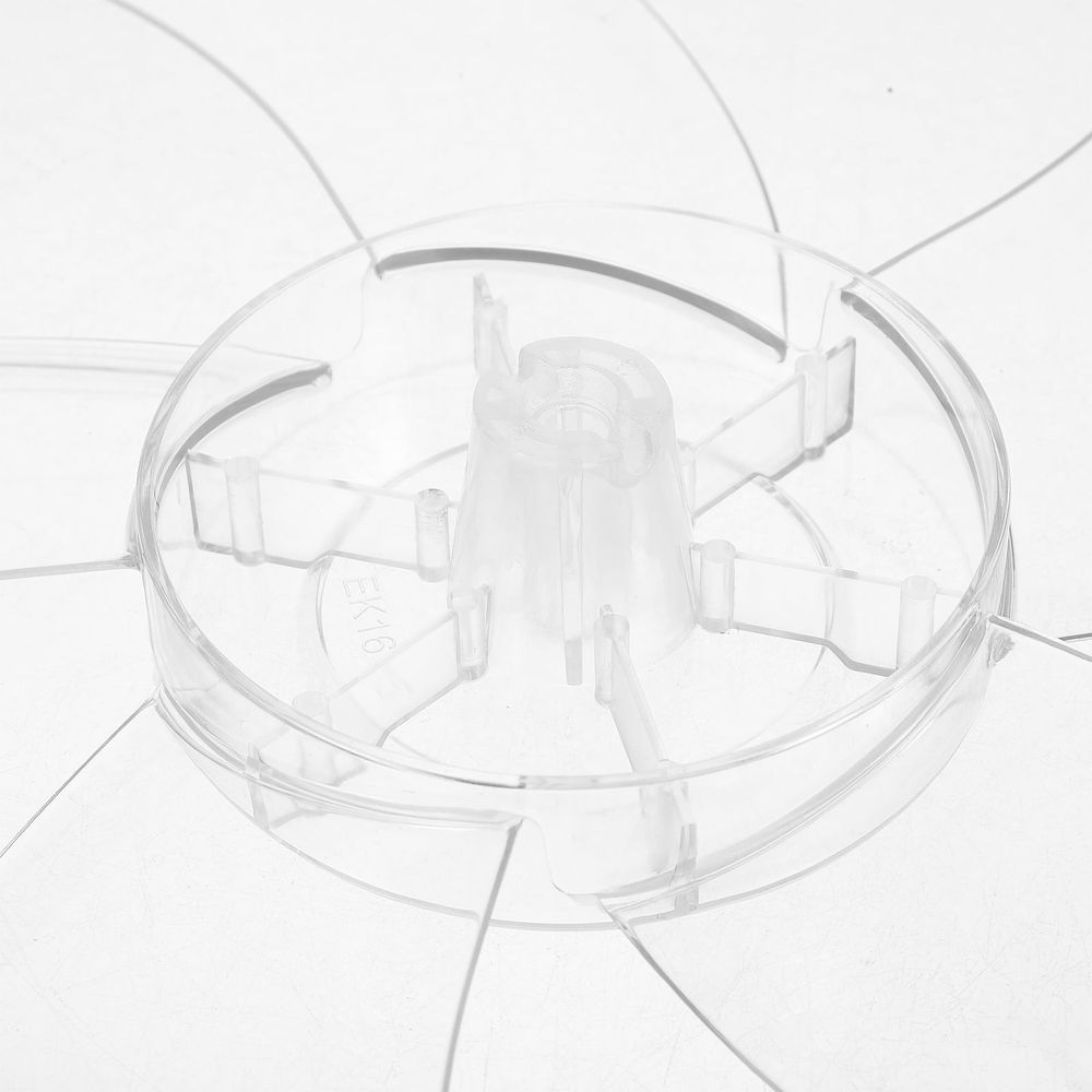 Table Fan Plastic Blades Easy to Install Fan Accessories Transparent Design