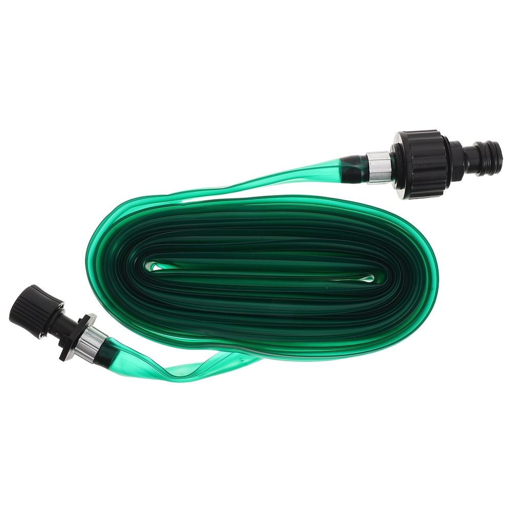 Weather Resistant Flat Water Hose for Garden Use with Smooth Inner Wall and Leakproof Connectors