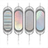 4Pcs Fishing Bait Lure Diving Board Swivel Planer Board Fishing Flashers Fishing Trolling Tackle