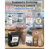 Label Makers, Label Maker Machine with Tape, Bluetooth Label Maker, Portable Thermal 2 Inch Label Printer for Small Business, Barcode, Address, Logo, Clothing, Sticker Printer for Phones & PC