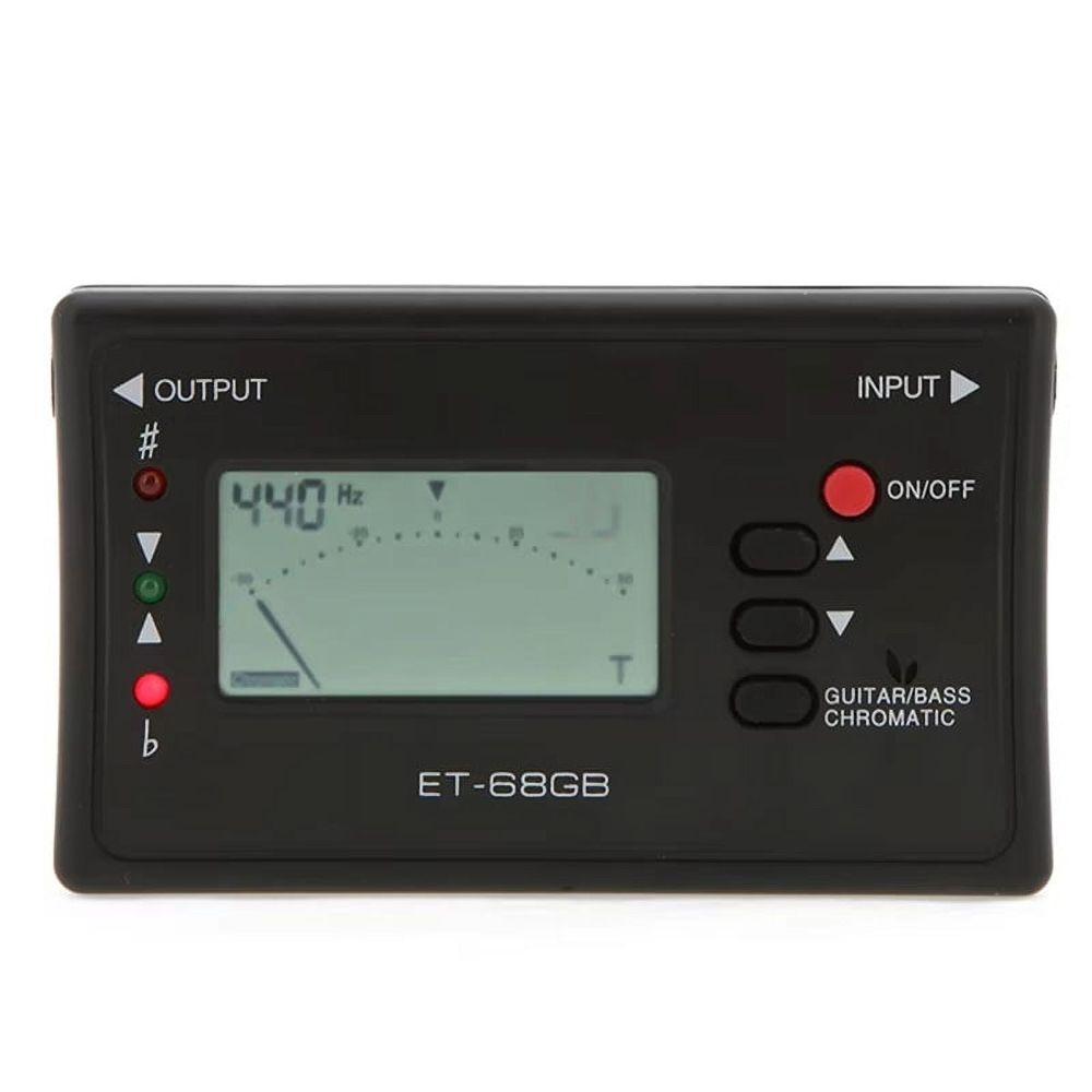 ET-68GB LED Digital Tuner Guitar Ukulele Violin Sound Instrument Accessories Guitars Chromatic Tuner Guitar Tuner