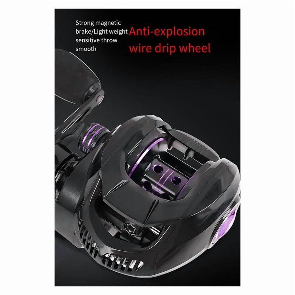 New AF2000 Fishing Reel, Anti-Explosion Line Water Drop Reel, Lure Fishing Reel, Universal Long-Distance Casting