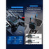 Retractable Car Charger 96W with Bluetooth Car Adapter, 4 in 1 Fast Charging, Radio Bluetooth 5.3 FM Transmitter for Car