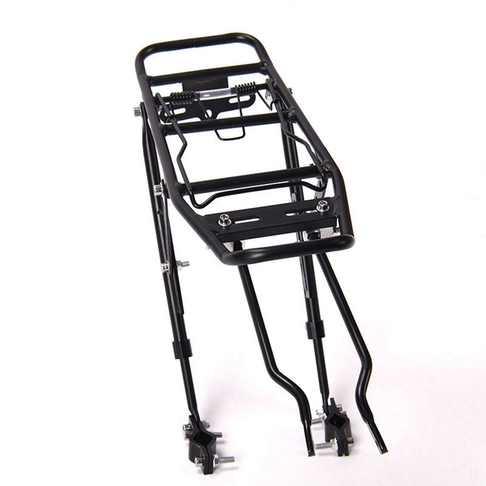 Bike Rear Rack Aluminum, Bike Carrier Rack with Quick Release Road Bicycle Rear Rack, Easy to Install, Compatiable with Most of Bikes