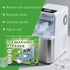 Ice Machine Cleaner Descaler Tablets, Ice Maker Cleaner(12 Pack), Compatible with Countertop and Nugget Ice Maker, Remove limescale, Odor-Free, Crystal Clear Ice