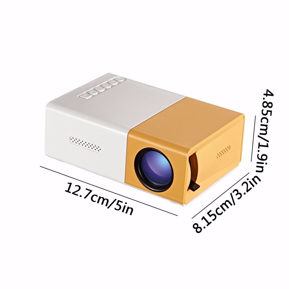 Projector New 1080P Home Cinema USB AV SD Mini Portable HD LED Projector