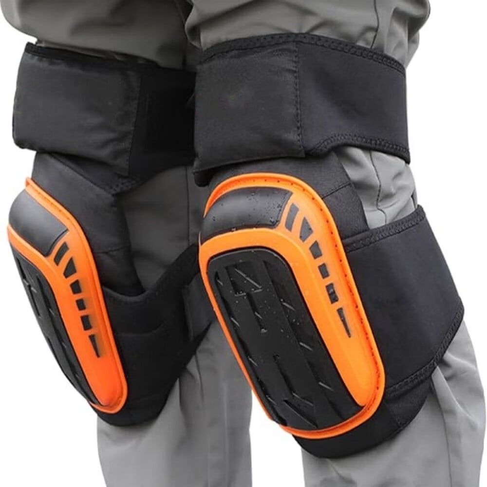 Professional Knee Pads for Work,Heavy Duty Thick Foam Knee Pads Tools,Knee Pad with Soft Gel Cushion for Construction,Work,Flooring,Gardening,Cleaning,Tiling
