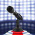 Wired Desktop Microphone for Computer, Live Streaming, Gaming, Recording, Teaching, 360° Noise Reduction, 3.5mm Interface, Adjustable Stand, Plug & Play