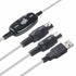 USB to MIDI Cable Converter 2 in 1 PC to Synthesizer Music Studio Keyboard Interface Wire Plug Controller Adapter Cord 16 Channels Supports Computer Laptop