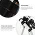 Telescope for Kids Beginners Adults,Aperture Refractor Telescopes for Astronomy Beginners,Portable Travel Telescope with Tripod,Astronomy Gifts for Kids Silver