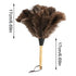 1pcs Ostrich Feather Duster for Cleaning with Wooden Handle | Reusable & Washable Household Duster for Home, Car, Furniture & Collectible