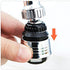 1pcs 360° Swivel Flexible Faucet Aerator, Bendable Sink Tap Sprayer Head, Water‑Saving Faucet Extension Nozzle, Splash‑Proof Filter Attachment for Kitchen & Bathroom Household Sink