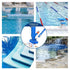 Handheld Pool Vacuum Cleaner with 40 Inch Adjustable Telescopic Pole, Mesh Filter Debris Bag, Manual Garden‑Hose Powered Swimming Pool Cleaner for Inground & Above‑Ground Pool, Spa, Hot Tub