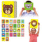 Alphabet Flash Cards, Giant ABC Animal Flash Cards For Toddler 3-5, Alphabet Cards, Upperc Mnemonic Picture Lowercase 26 and