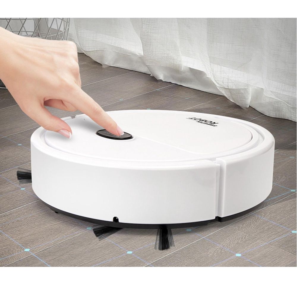 Smart Robot Toy Vacuum Cleaner for Kids & Pets, Auto Floor Cleaning with Obstacle Avoidance, Low Noise, USB Rechargeable, Holiday Gift for Children, Interactive Play & Fun