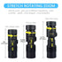 Monocular Telescope - 4K Super Telephoto with Gyro Stabilizer, 10-300X Zoom, Night Vision, 7.9in Portable for Hunting & Birding