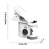 Phone Microscope - 60X Clip-On Magnifier with LED for Crafts & Repair, 2.9 x 2.7 x 1.1in