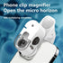 Phone Microscope - 60X Clip-On Magnifier with LED for Crafts & Repair, 2.9 x 2.7 x 1.1in