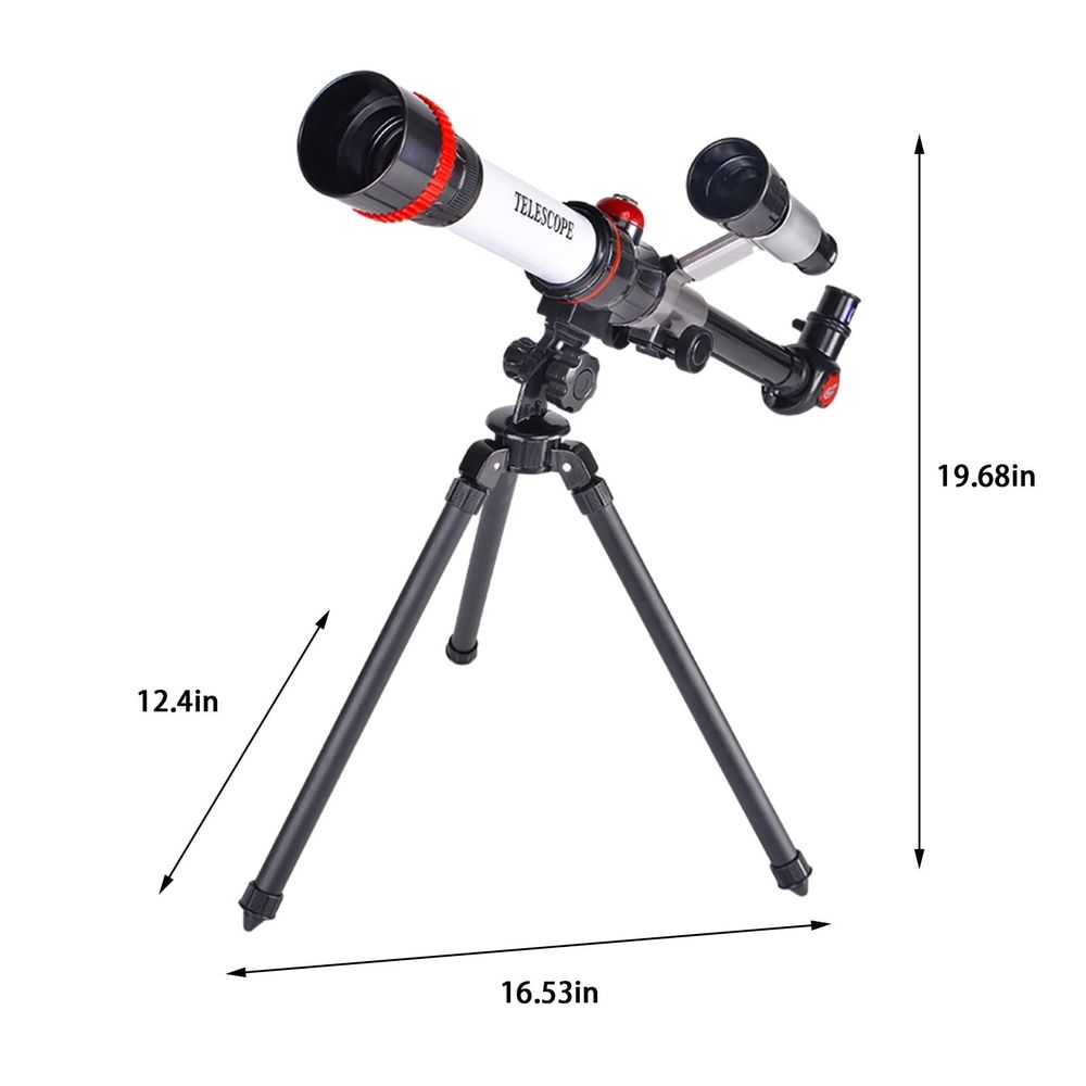 Telescope with Star Finder - 17.1 x 7.8in 20x to 40x Magnification for Beginners, Includes Tripod & Mobile Mount