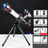 Telescope with Star Finder - 17.1 x 7.8in 20x to 40x Magnification for Beginners, Includes Tripod & Mobile Mount