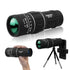 Monocular Telescope, Portable Handheld Monocular with Mobile Phone Clamp & Mini Tripod, Day Night View for Outdoor Travel Concert Bird Watching