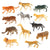 Animals Figures Toys, Realistic Wild Zoo Animals Figurines Plastic Jungle Animals Playset for Kids Toddlers, 12 Piece Gift Set