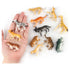 Animals Figures Toys, Realistic Wild Zoo Animals Figurines Plastic Jungle Animals Playset for Kids Toddlers, 12 Piece Gift Set
