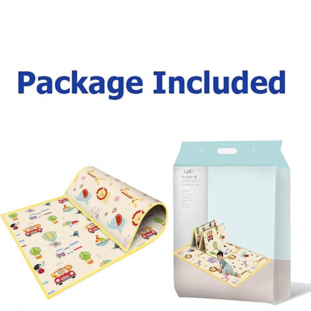 Cushion Baby Foldable Mat Reversible Non-Slip Baby Play Play Mat Mat Baby Crawling Home Textiles