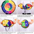 Kids Double-Sided Dartboard Set - Safe Board with 16 Sticky Balls - 28.3 Inches - Best Outdoor/Indoor Sports Family Party Game Gift for Boys, Girls, Children