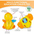 Baby Musical Duck Toy, Dancing Walking Yellow Duck - Interactive Action Learning Educational Flapping Light up Dancing Duck with Music
