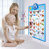 Alphabet Wall Chart Toy for 1 Year Old, Electronic Interactive ABC Learning Chart Preschool Learning Poster, Educational Toys for Toddlers Age 2 5, Toddler Learning Toys Age 3-4