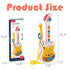 Kids Guitar Toy, Guitar and Microphone Set for Kids, Guitar Toys with Music & Colorful Light, Kids Musical Instruments Educational Toys for 3, 4, 5, 6, 7 Year Old