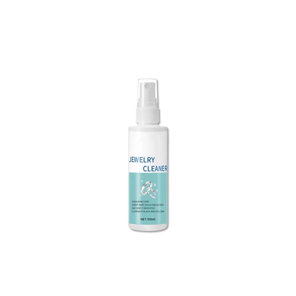 Gentle Jewelry Cleaner Spray, Gold and Silver Jewelry Cleaner, Heavy Duty Disinfectant for Rings, Necklaces Diamonds, 100ml
