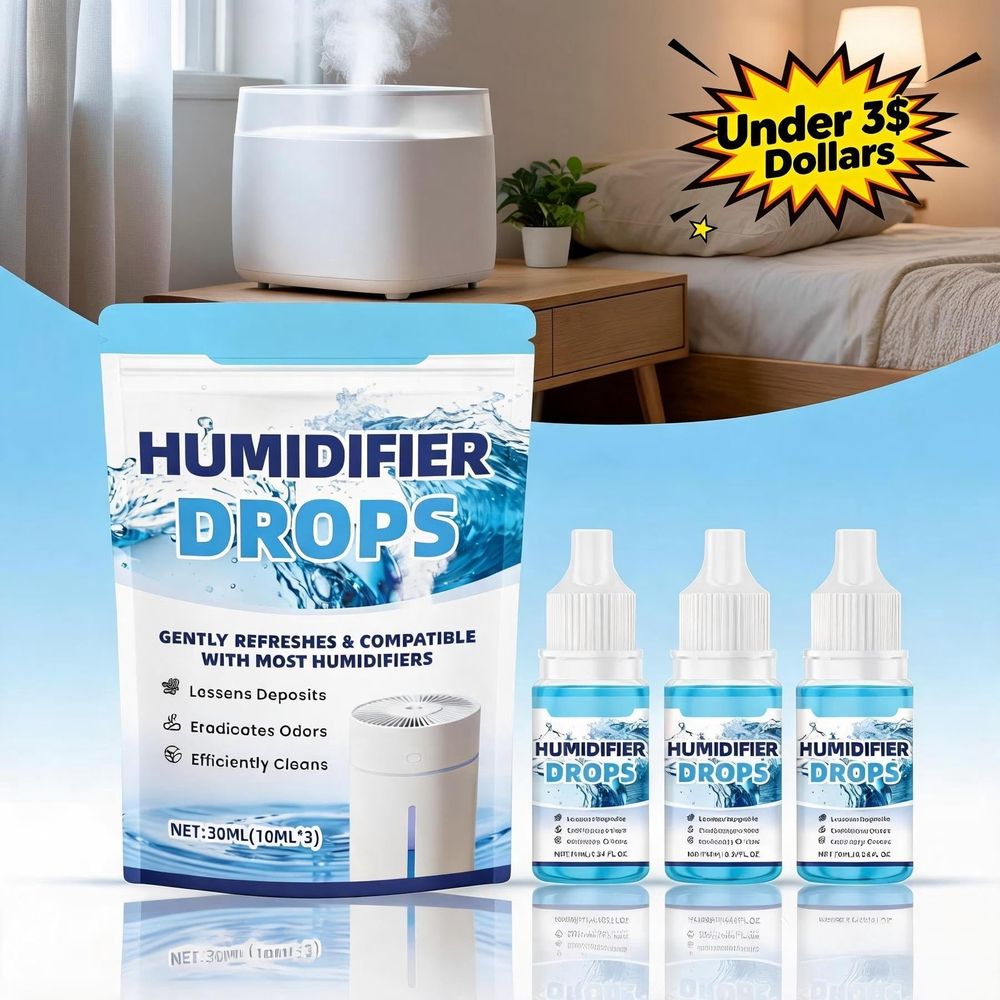 Highly Efficient Humidifier Cleaning Solution for Odor and Deposit Removal, Multi Purpose Humidifier Cleaner for Home and Office Use 30ml
