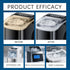 Ice Maker Cleaner for Descaling Deodorization, Powerful Scale Remover Extending Appliance Life, Commercial Ice Machine Descaler Fresh Tasting Cubes 237ml
