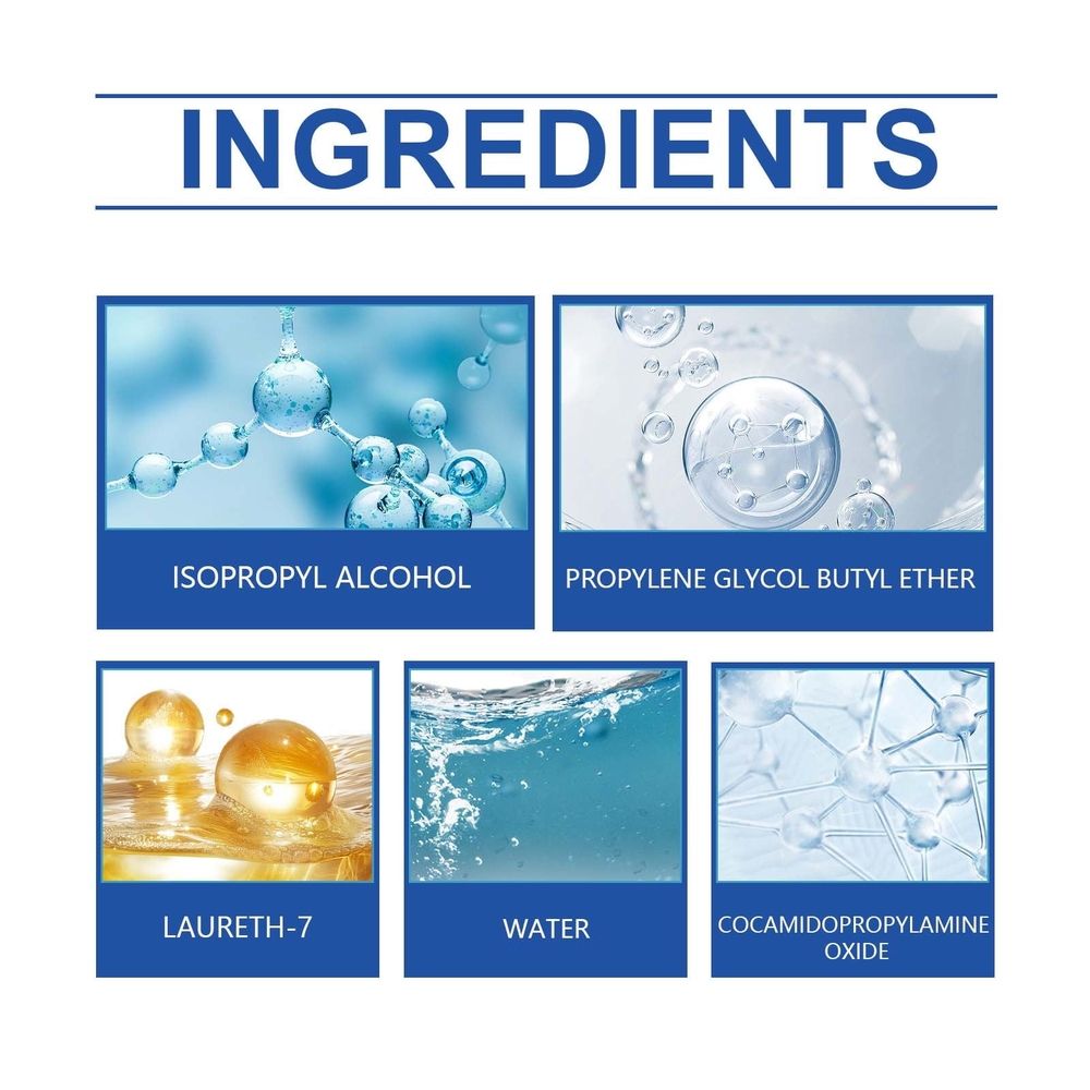 All Purpose Cleaner Spray, Multi Surface Cleaner for AC Foam Cleaning, Powerful Multi Purpose Cleaner for Coil and Fin Deep Clean 120ml