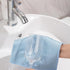 6 Pack Microfiber Glass Cleaning Cloth, 16 Inch X 16 Inch, Lint Free Quickly Clean Window, Glasses, Windshields, Mirrors, and Stainless Steel, Blue