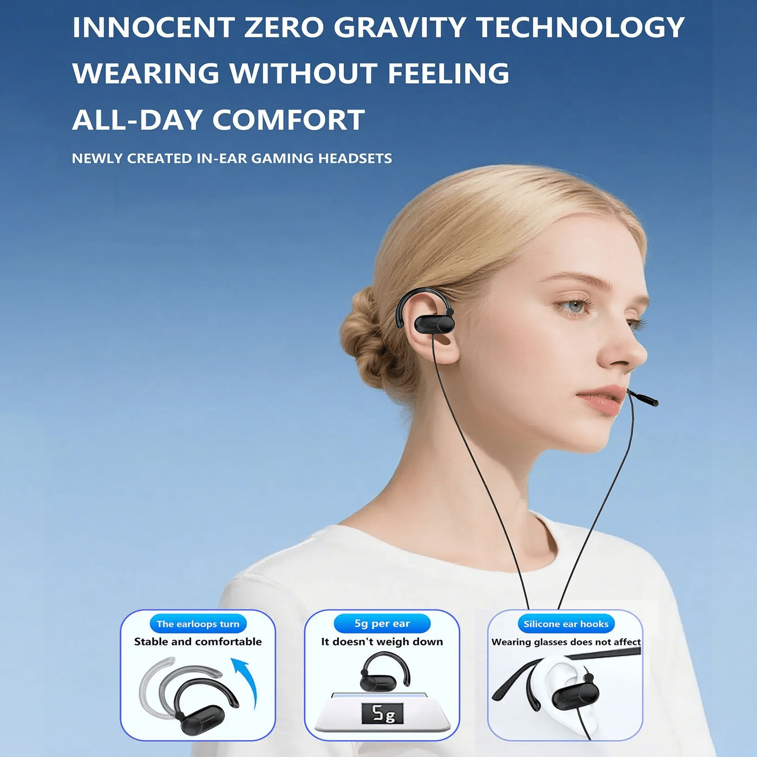 Wired Gaming Headset with Dual Mic, USB Plug, 7.1 Surround Sound HD Mic Gaming Headphones for PC Laptop Desktop Computer