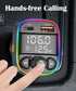 Bluetooth Car Adapter, Wireless Handsfree Call, Plug for FM Transmitter Radio Receiver, Card & Music Player
