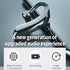Wireless Bluetooth Handsfree Single Earphone Headset , 5.3 Ear mounted sports business waterproof and noise reduction Black