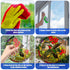 4 Pieces Stained Glass Window Clings Anti-Collision Bird Sunflower Bee Window Clings Decals Removable Non Adhesive Vinyl