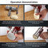 Noodle Maker Machine, Manual Press Pasta Machine Stainless Steel Hand Wringing Noodles Making Machine with 5 Noodle Mould