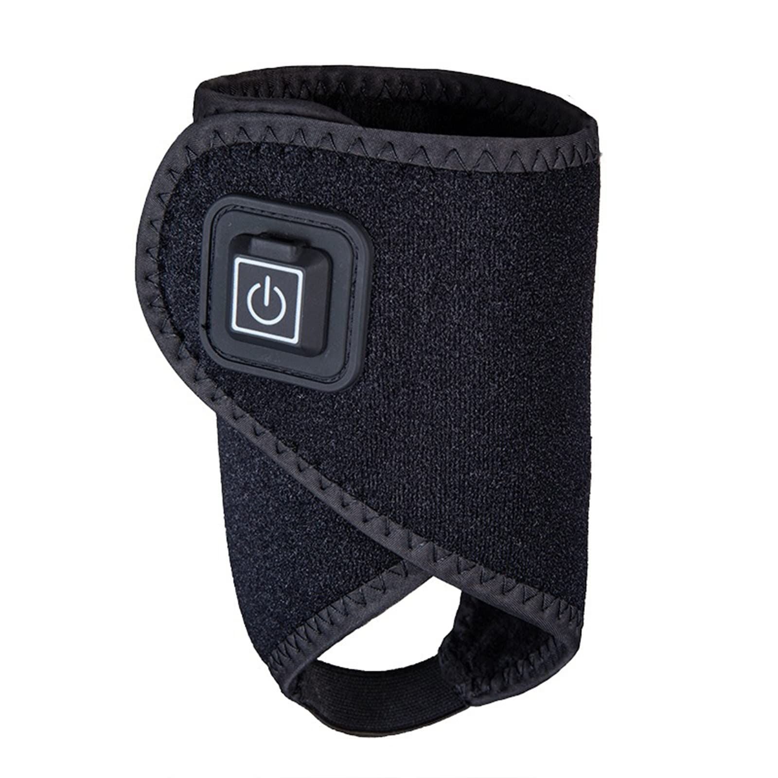 Electric Heating Ankle Brace Sprain Pain Relief Sports Injuries Joint Recovery USB Ankle Warmer Wrap Support Guard