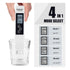 Water Quality Tester, TDS Meter, EC Meter and Thermometer in one, Suitable for Drinking Water, Wells, Swimming Pools